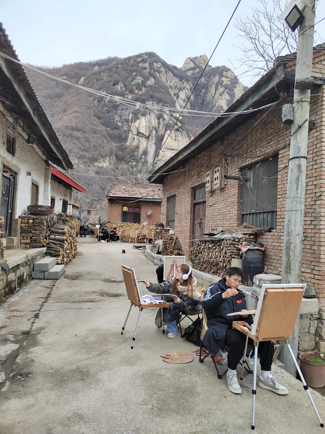 渭南师范学院华山基地写生活动完美落幕