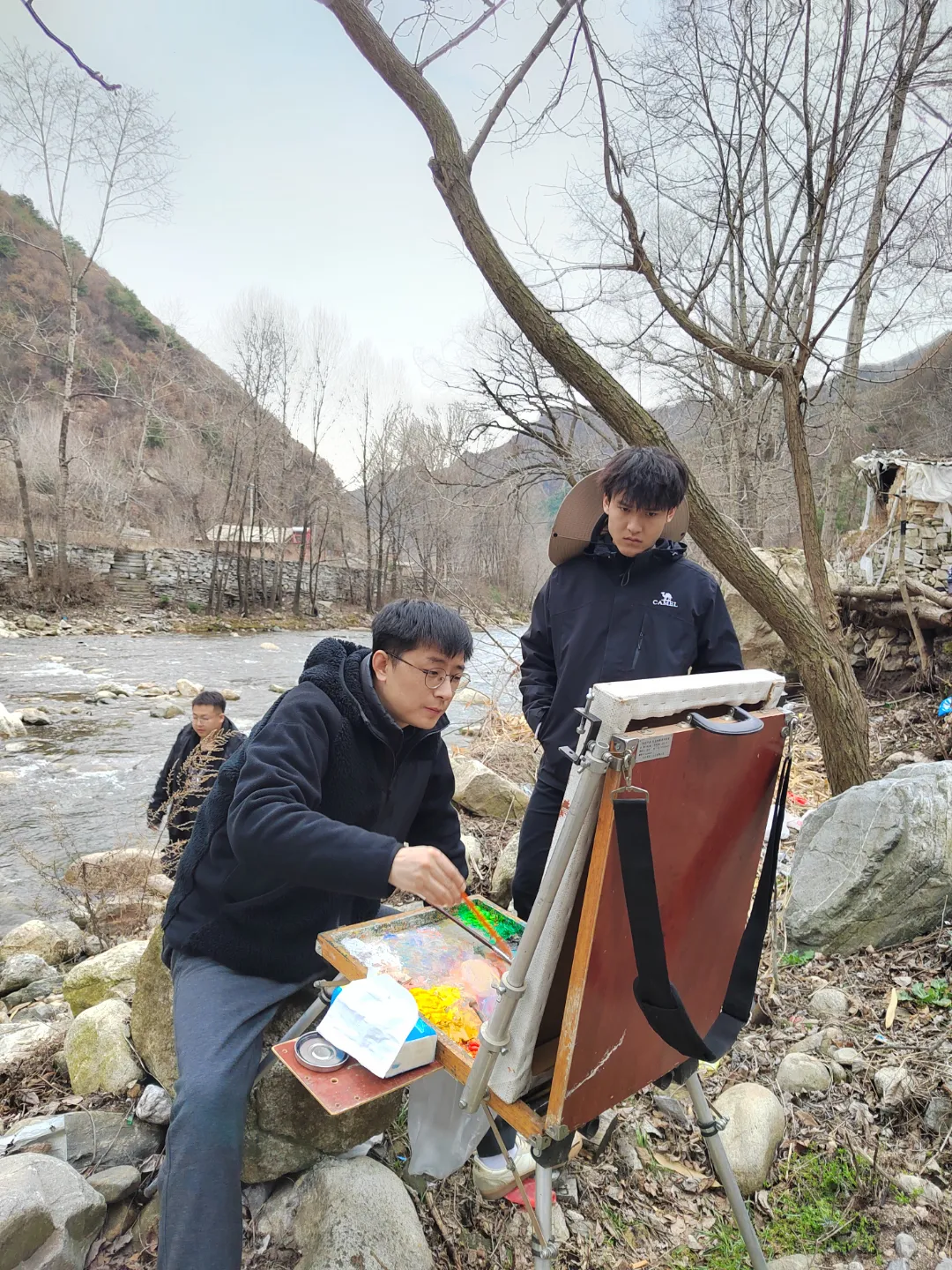 渭南师范学院华山基地写生活动完美落幕